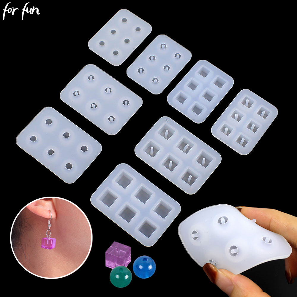 Resin Art Cube - For Fun 10/8MM Bead Silicone Molds