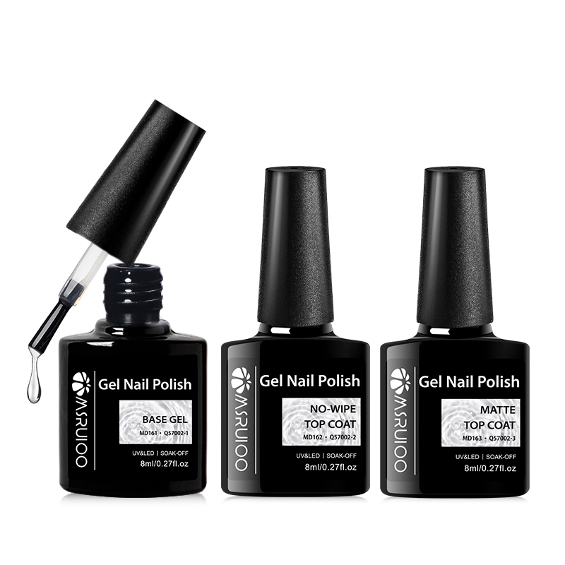 Resin Art Varnish - MSRUIOO 8ml Base Top Coat Gel