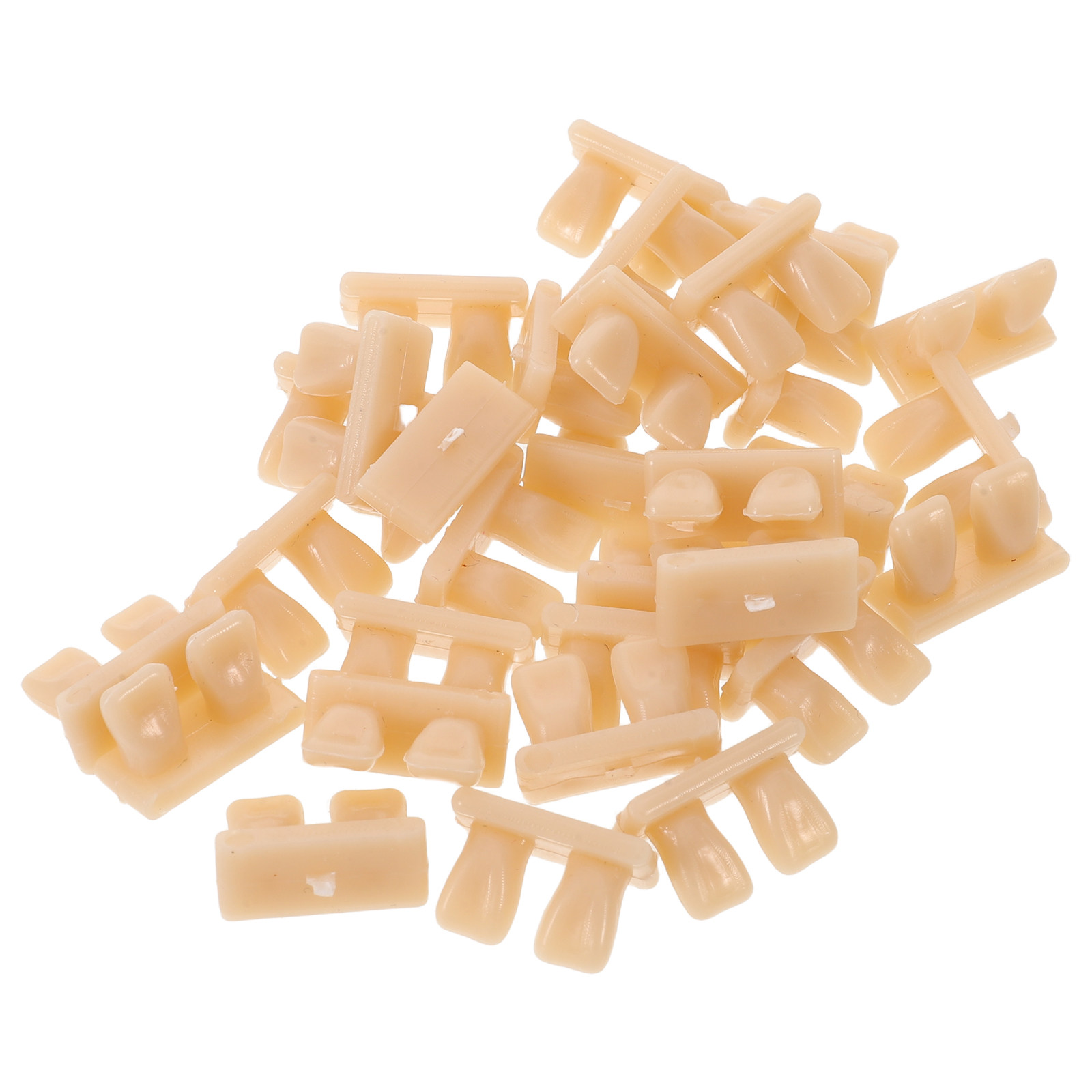Resin Art And Craft - 50Pcs Resin Mini Teeth Accessories Realistic