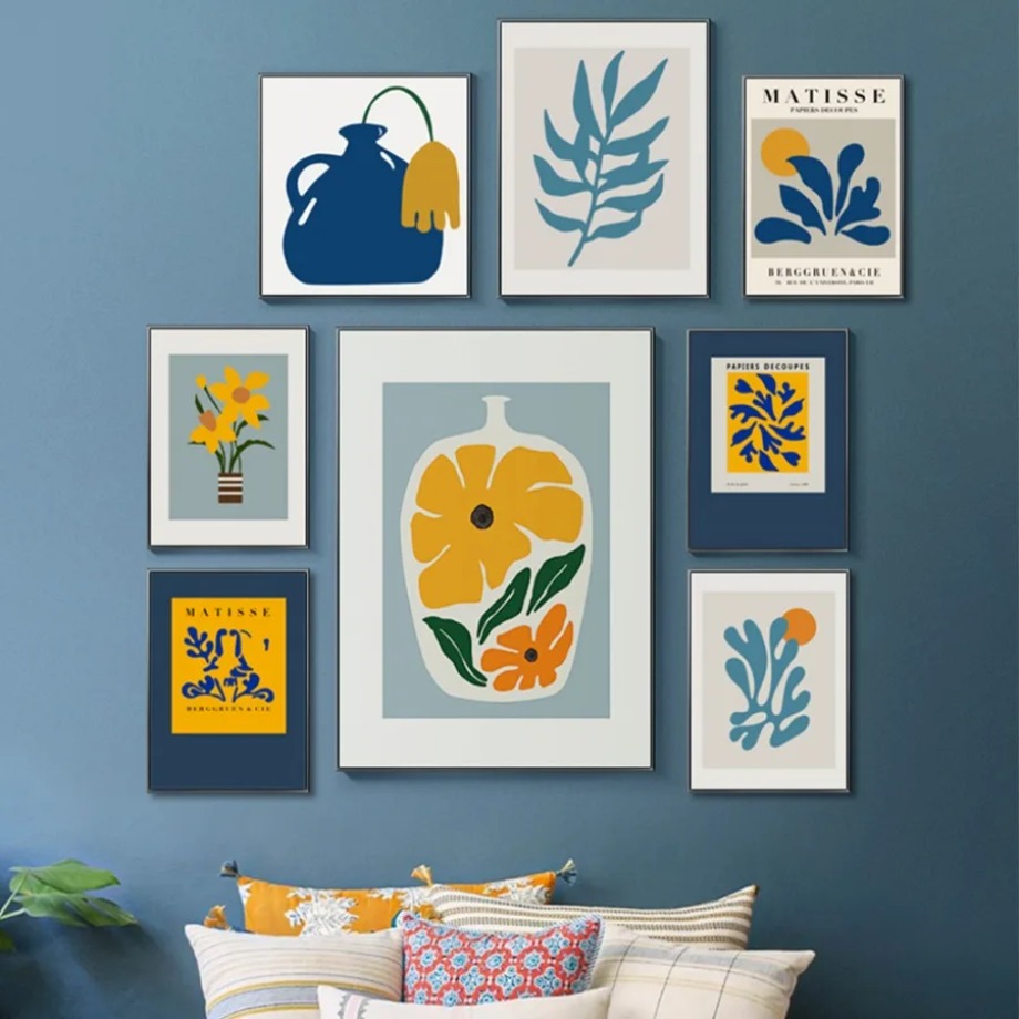 Resin Art Flowers - Henri Matisse Picasso Posters Prints Flower