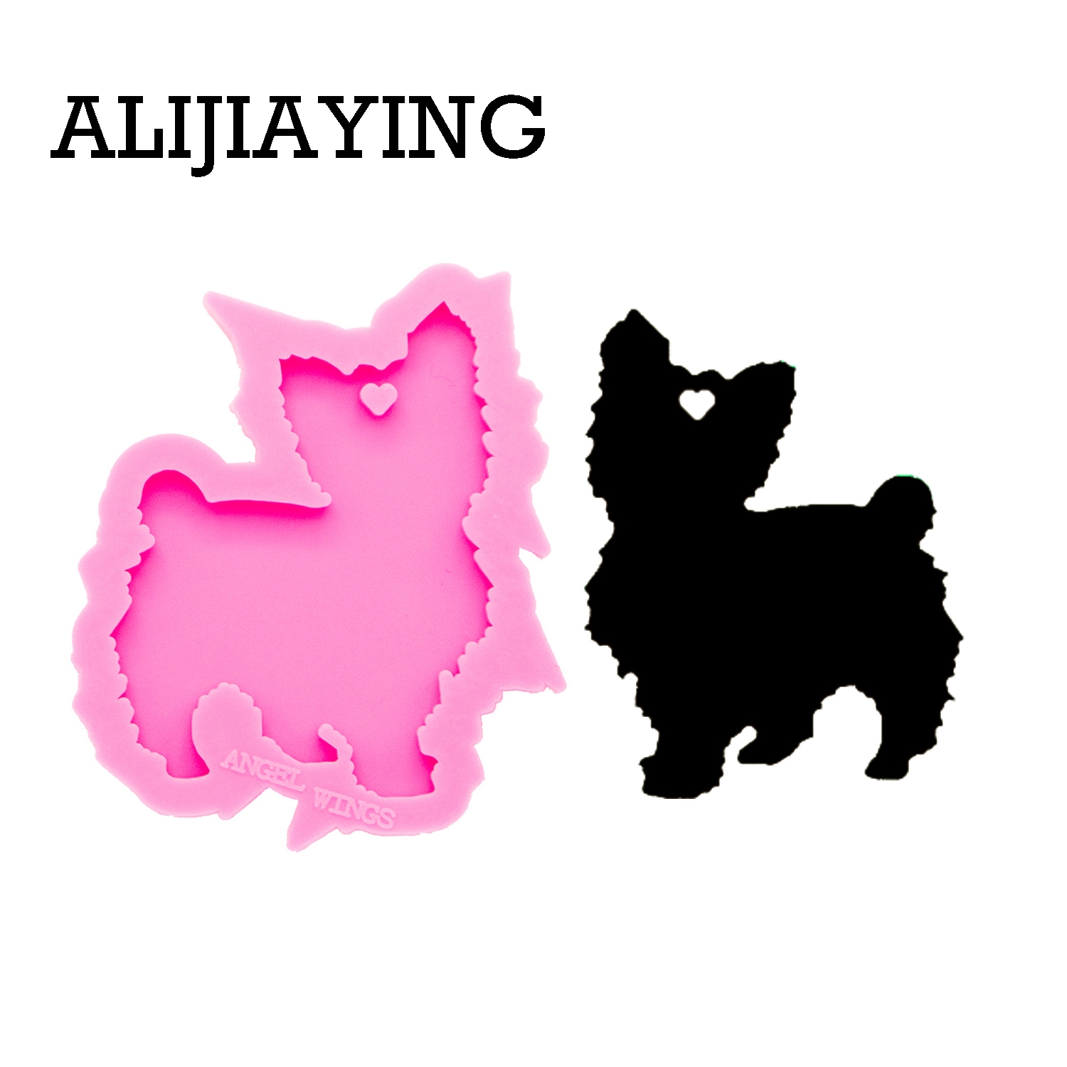Resin Art Keychain Design - DY0264 Smooth art design cutely cat