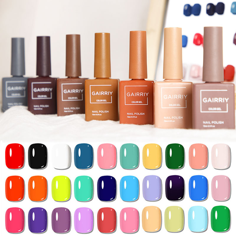 Resin Art Varnish - Gairriy Gel Nails Polish 120 Color