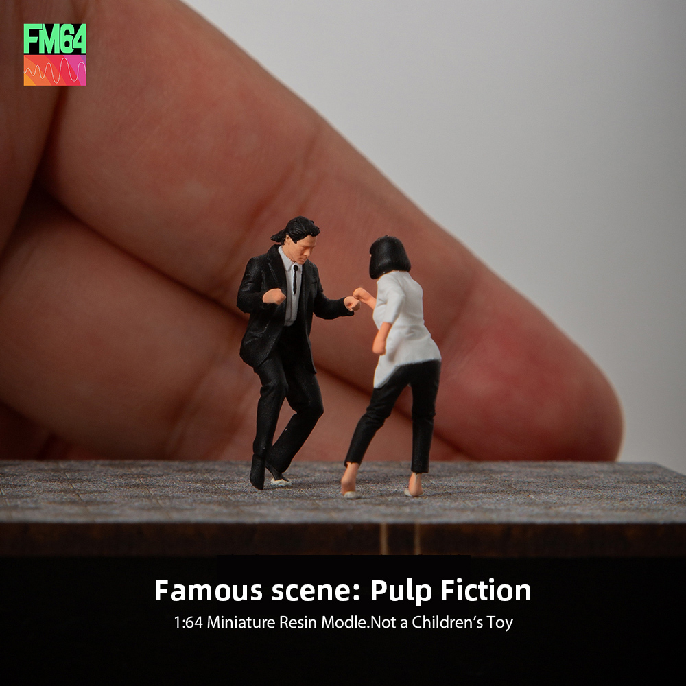 Resin Art Toys - Kicarmod 1/64 Pulp Fiction Story Character