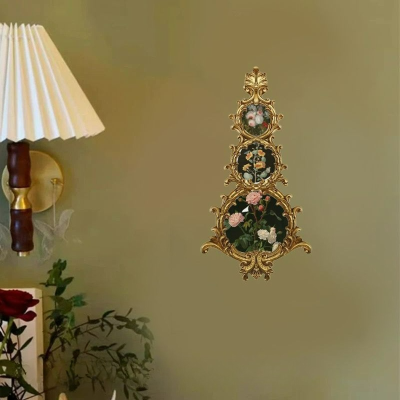 Resin Art Foto - European Retro Carved Resin Photo Frame
