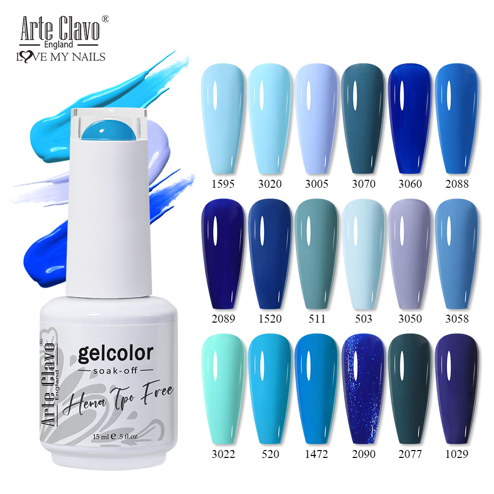 Resin Art Varnish - Arte Clavo Blue Color Series Gel