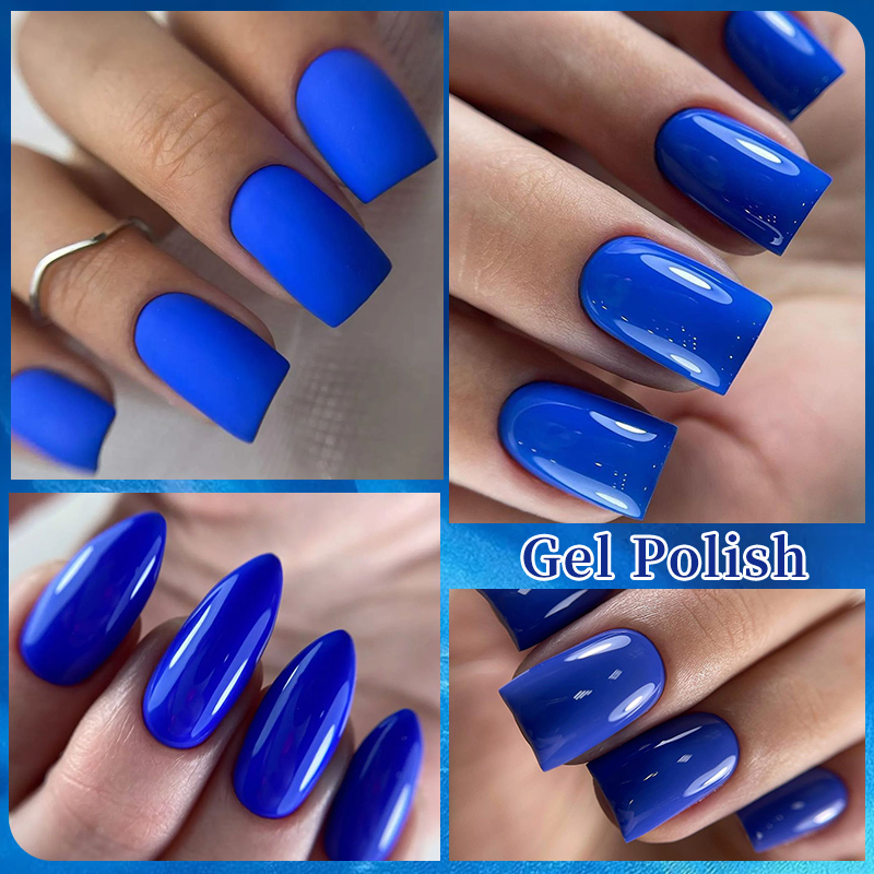 LILYCUTE 7ML Matte Blue Color  - Resin Art Varnish 评论和价格