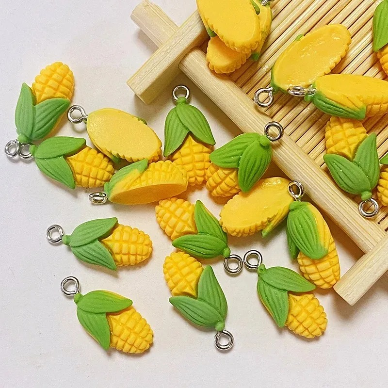20Pcs Funny Mini Corn Vegetabl - Resin Art And Craft 评论和价格