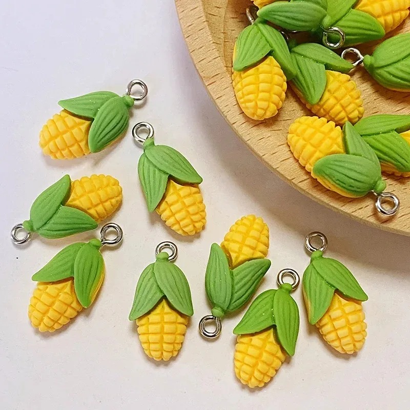 20Pcs Funny Mini Corn Vegetabl - Resin Art And Craft 评论和价格