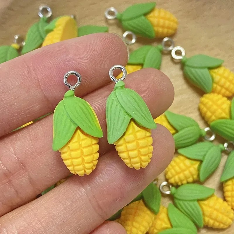 20Pcs Funny Mini Corn Vegetabl - Resin Art And Craft 评论和价格