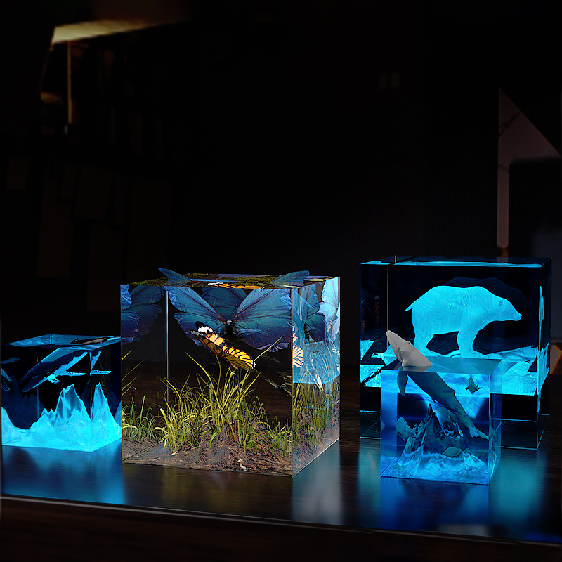 3D Cube UV Resin Molds DIY Jew - Resin Art Cube 评论和价格
