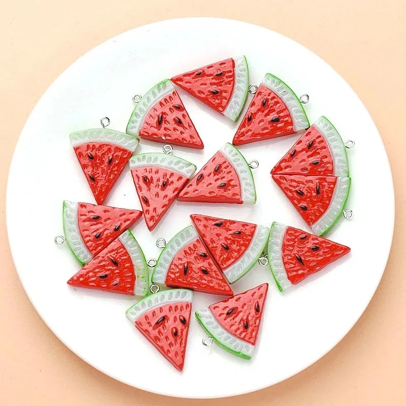 10Pcs Double Sided Triangle Wa - Resin Art Pendant 评论和价格