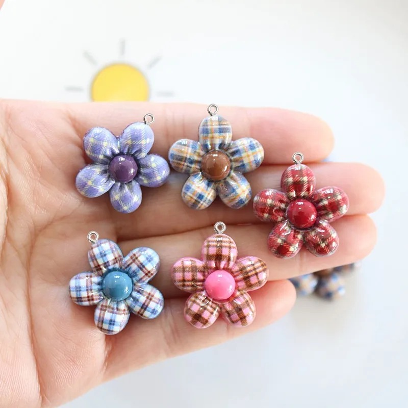 10Pcs Sweet Flower Planar Resi - Resin Art And Craft 评论和价格