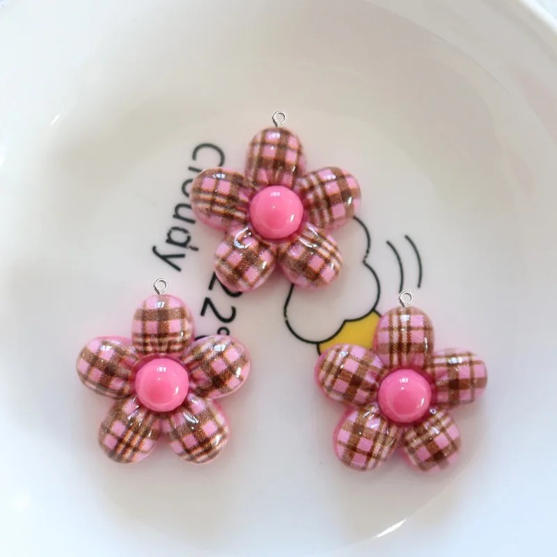 10Pcs Sweet Flower Planar Resi - Resin Art And Craft 评论和价格