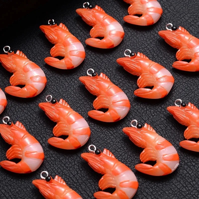 10Pcs Acrylic Resin Cartoon Se - Resin Art Pendant 评论和价格