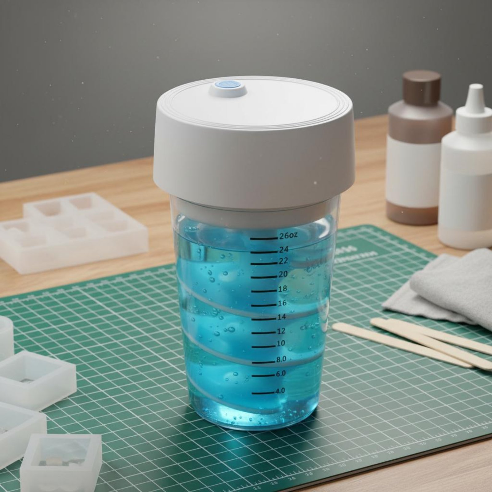 Automatic Resin Mixer Handseff - Resin Art Studio 评论和价格