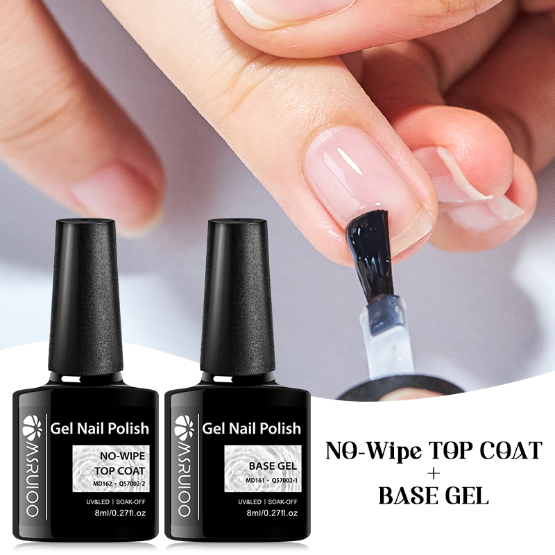 MSRUIOO 8ml Base Top Coat Gel  - Resin Art Varnish 评论和价格