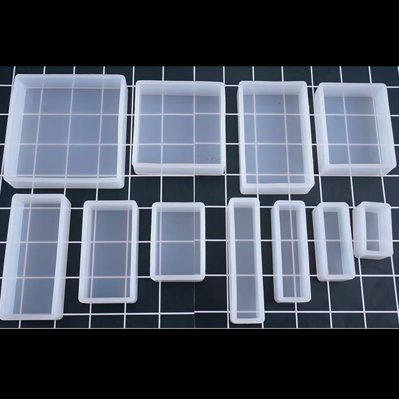 1PC Cube Cuboid Pendant DIY Ne - Resin Art Cube 评论和价格