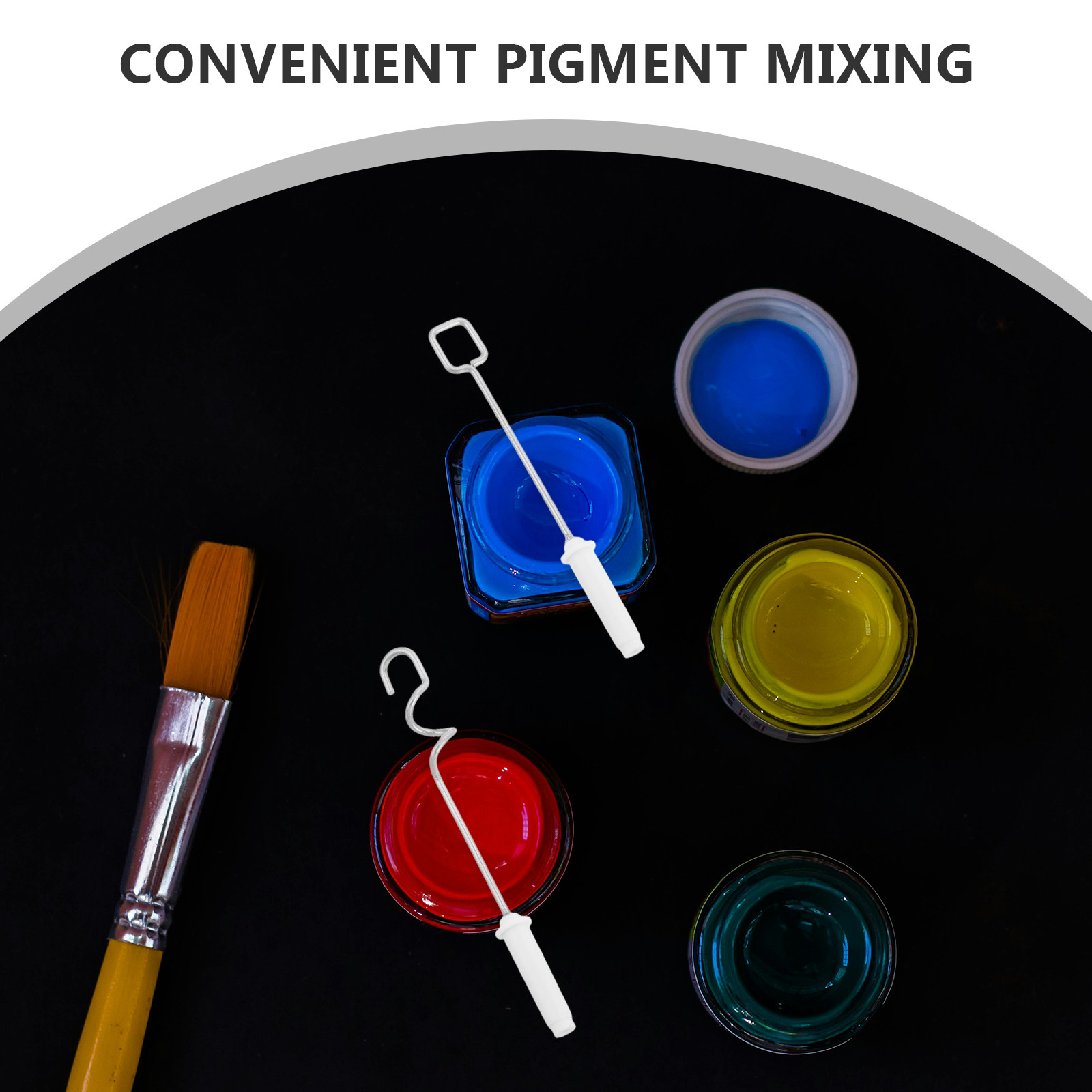 2Pcs Watercolor Mixer Head Mix - Resin Art Studio 评论和价格