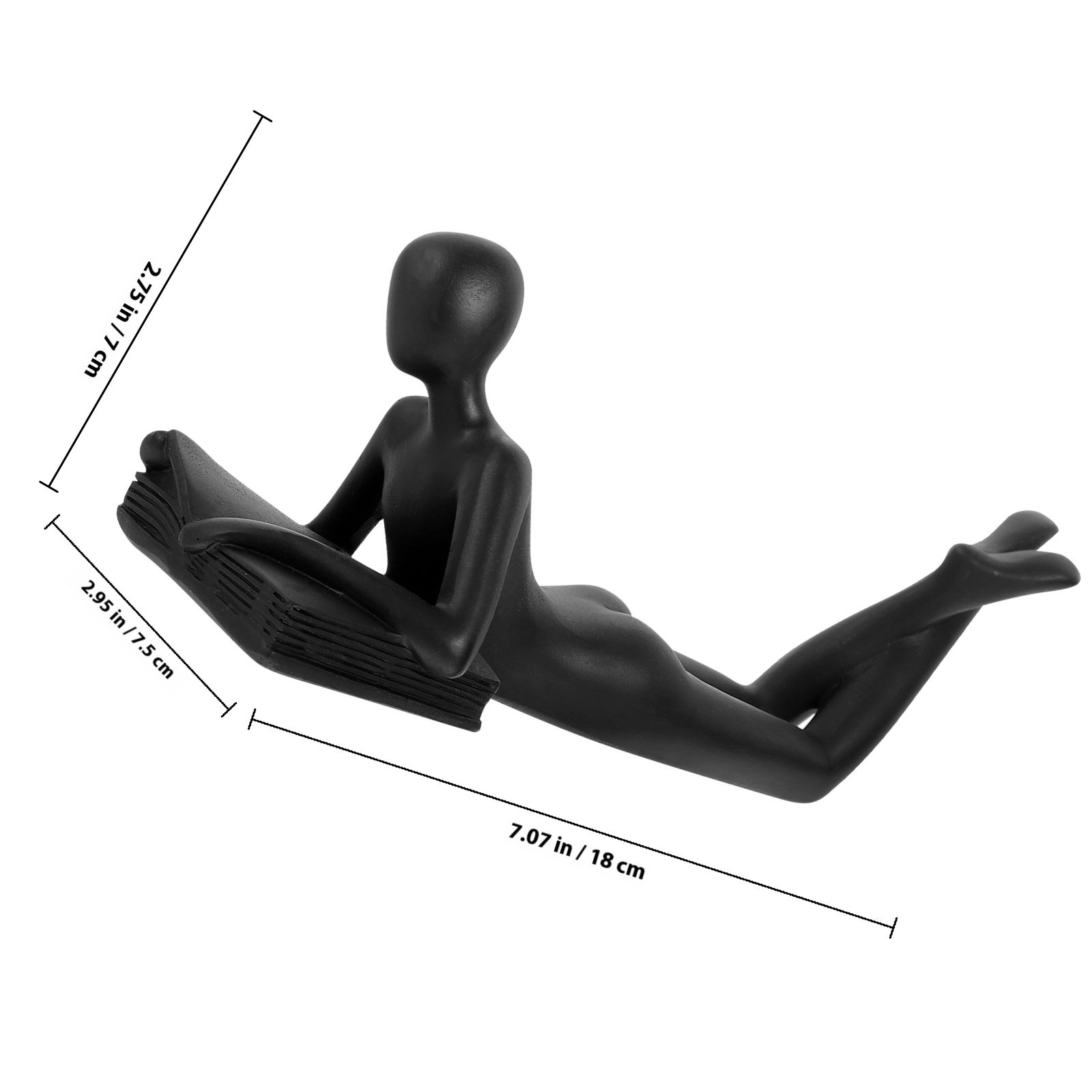 Thinker Resin Statue Abstract  - Resin Art Studio 评论和价格