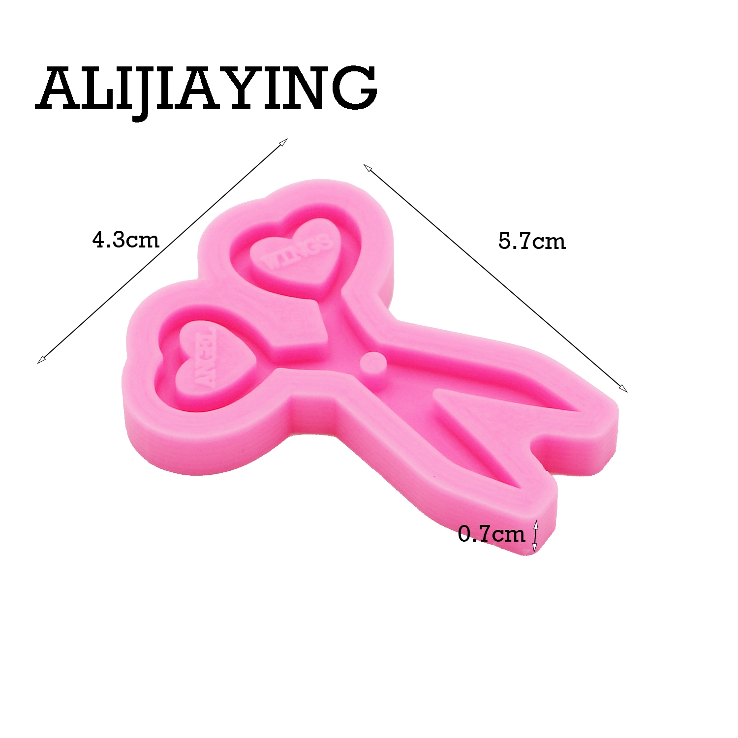 DY0263 Smooth art design mini  - Resin Art Keychain Design 评论和价格