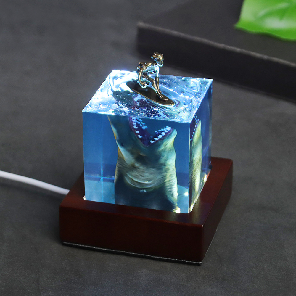 5cm/8cm Cube Organism Resin Ta - Resin Art Cube 评论和价格
