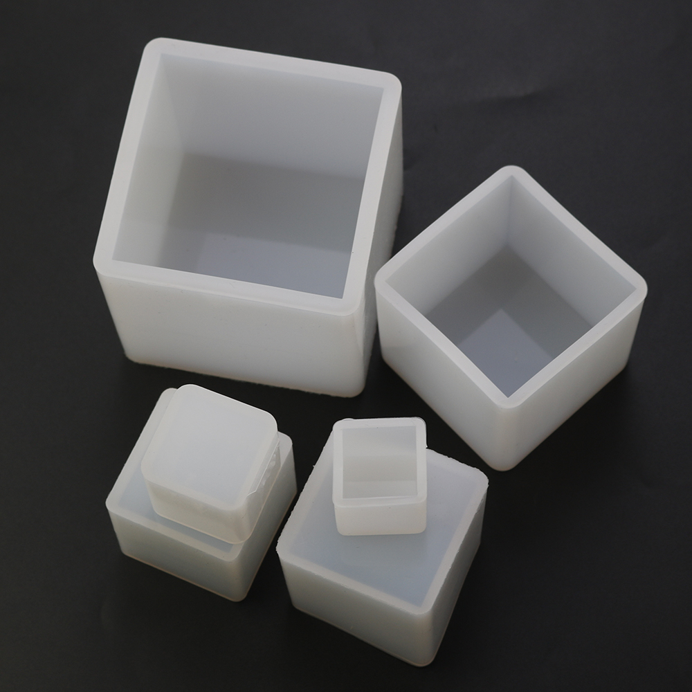 JCD 1pcs DIY Silicone Pendant  - Resin Art Cube 评论和价格