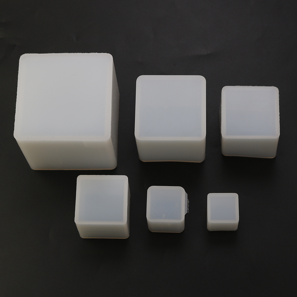 JCD 1pcs DIY Silicone Pendant  - Resin Art Cube 评论和价格