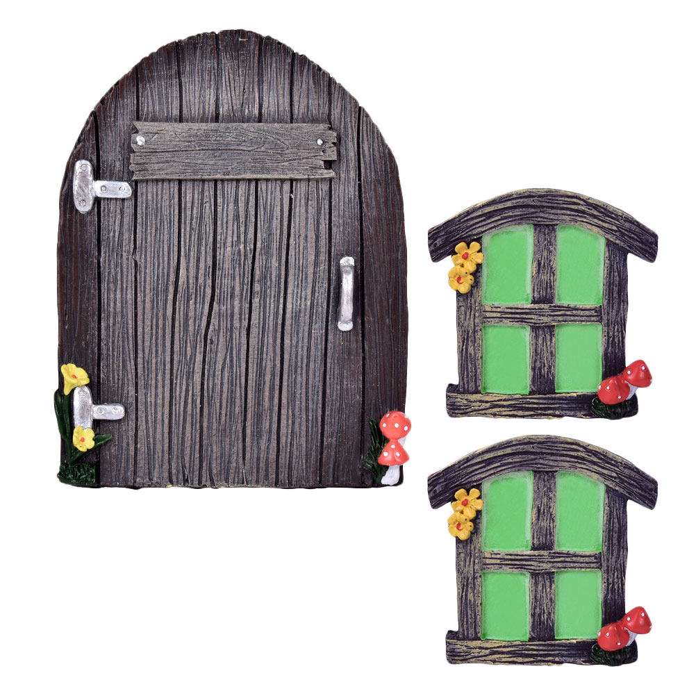 1Set Resin Statue Garden Decor - Resin Art And Craft 评论和价格