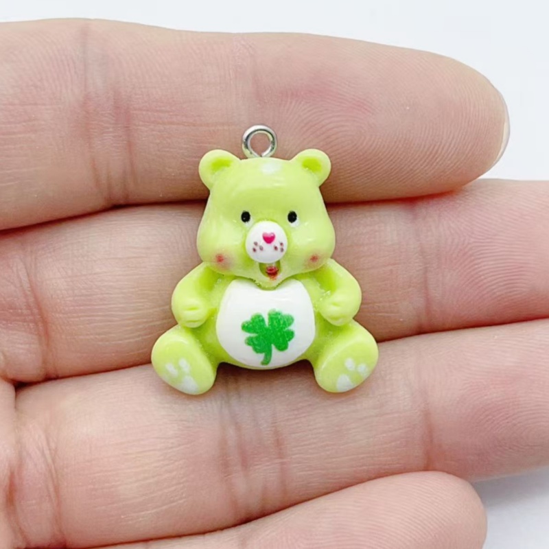 10pcs cartoon animal charm pen - Resin Art Pendant 评论和价格