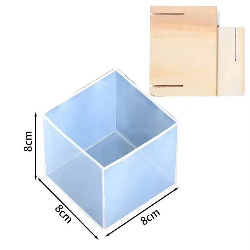 Clear Silicone Cube Molds Larg - Resin Art Cube 评论和价格