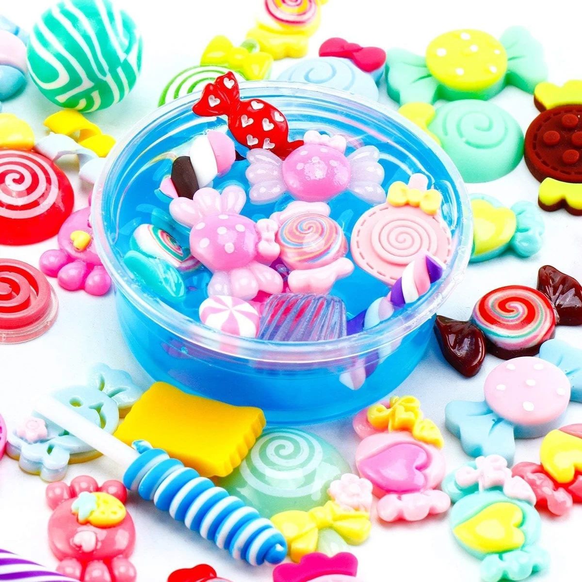 30pcs Random Candy Slime Charm - Resin Art And Craft 评论和价格