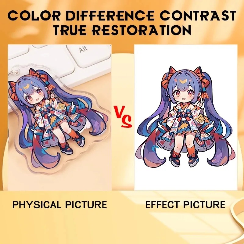 Kawaii Zero Two Anime Figure A - Resin Art Keychain Design 评论和价格