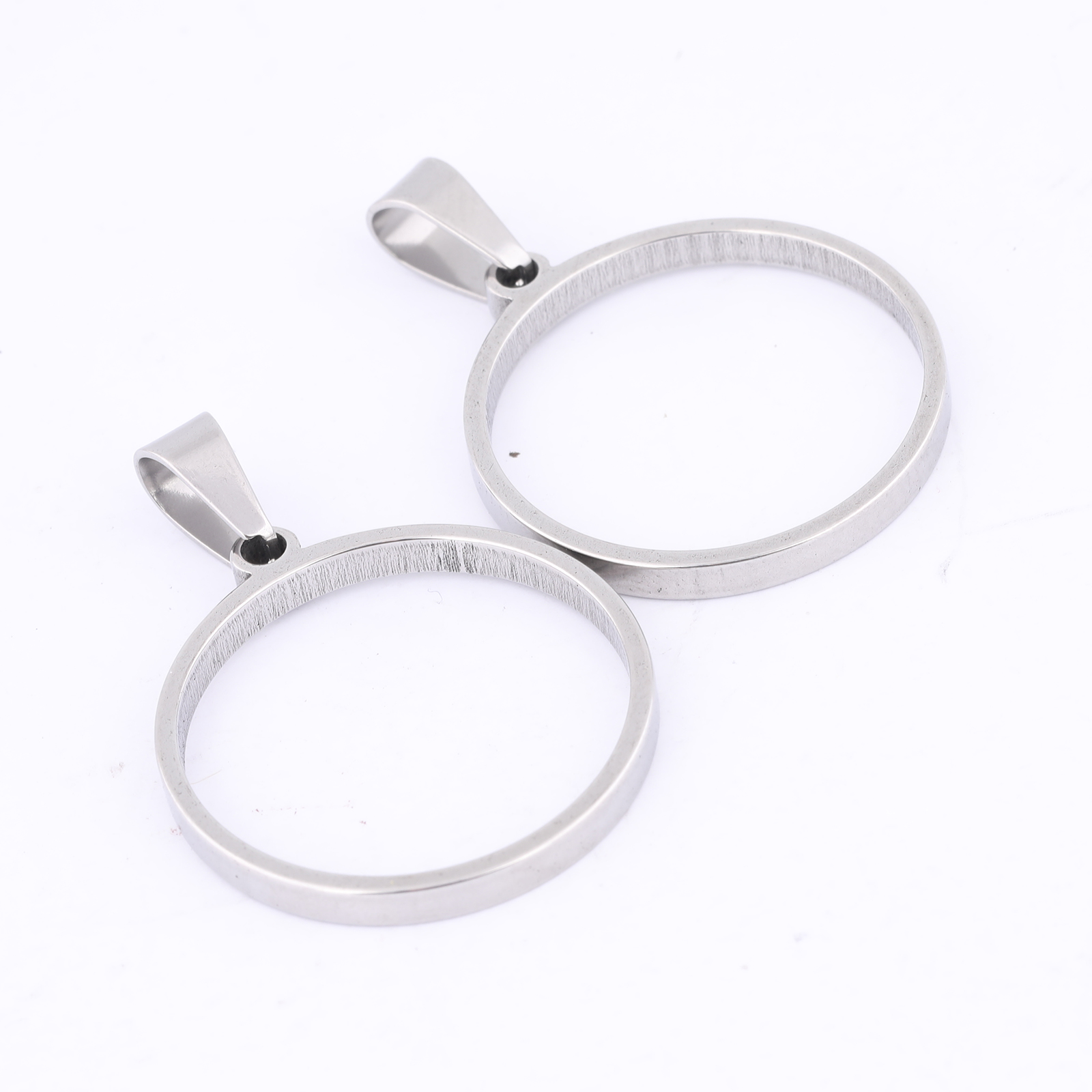 10pcs 25mm Round Open Bezel Ch - Resin Art Pendant 评论和价格