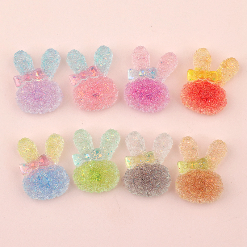 5PCS 18*25mm Luminous Gradient - Resin Art And Craft 评论和价格