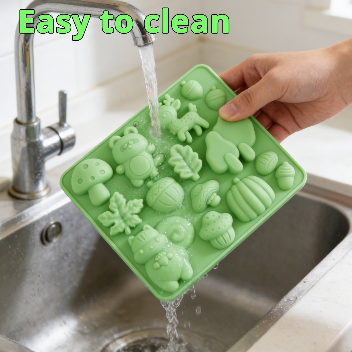 1 Silicone Cake Mold in the Sh - Resin Art And Craft 评论和价格