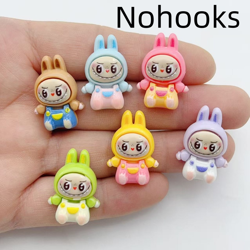10Pcs Kawaii Rabbit Strawberry - Resin Art Pendant 评论和价格