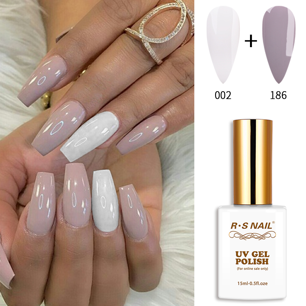 RS NAIL UV Nail Gel Polish 15m - Resin Art Varnish 评论和价格