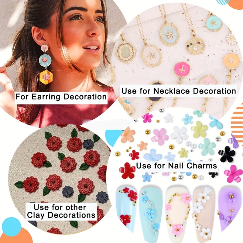 Suitable for Resin Jewelry、Ear - Resin Art Earrings Design 评论和价格