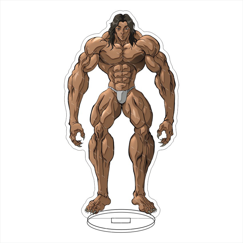 Grappler Baki Baki Hanma Acryl - Resin Art Toys 评论和价格