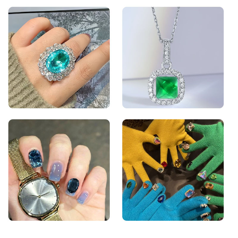 DIY Cube Ring Necklace Bracele - Resin Art Cube 评论和价格