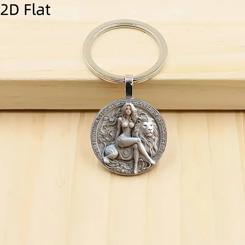 2D Unique European-Style Godde - Resin Art Keychain Design 评论和价格