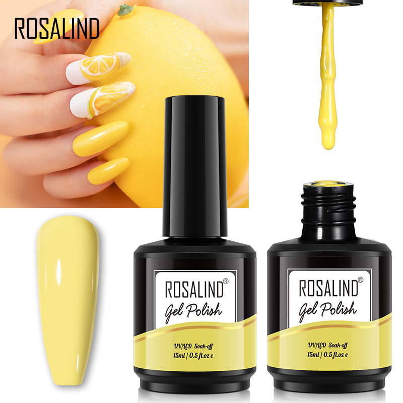 ROSALIND 15ML Glitter Nail Gel - Resin Art Varnish 评论和价格